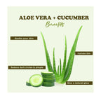 Kimayra Aloe Vera + Cucumber Face Pack Powder For Refreshing Glow Skin, Helps In Anti ?Ageing