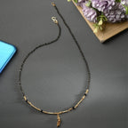 AanyaCentric Gold-plated Mangalsutra & Ring Set - Distacart