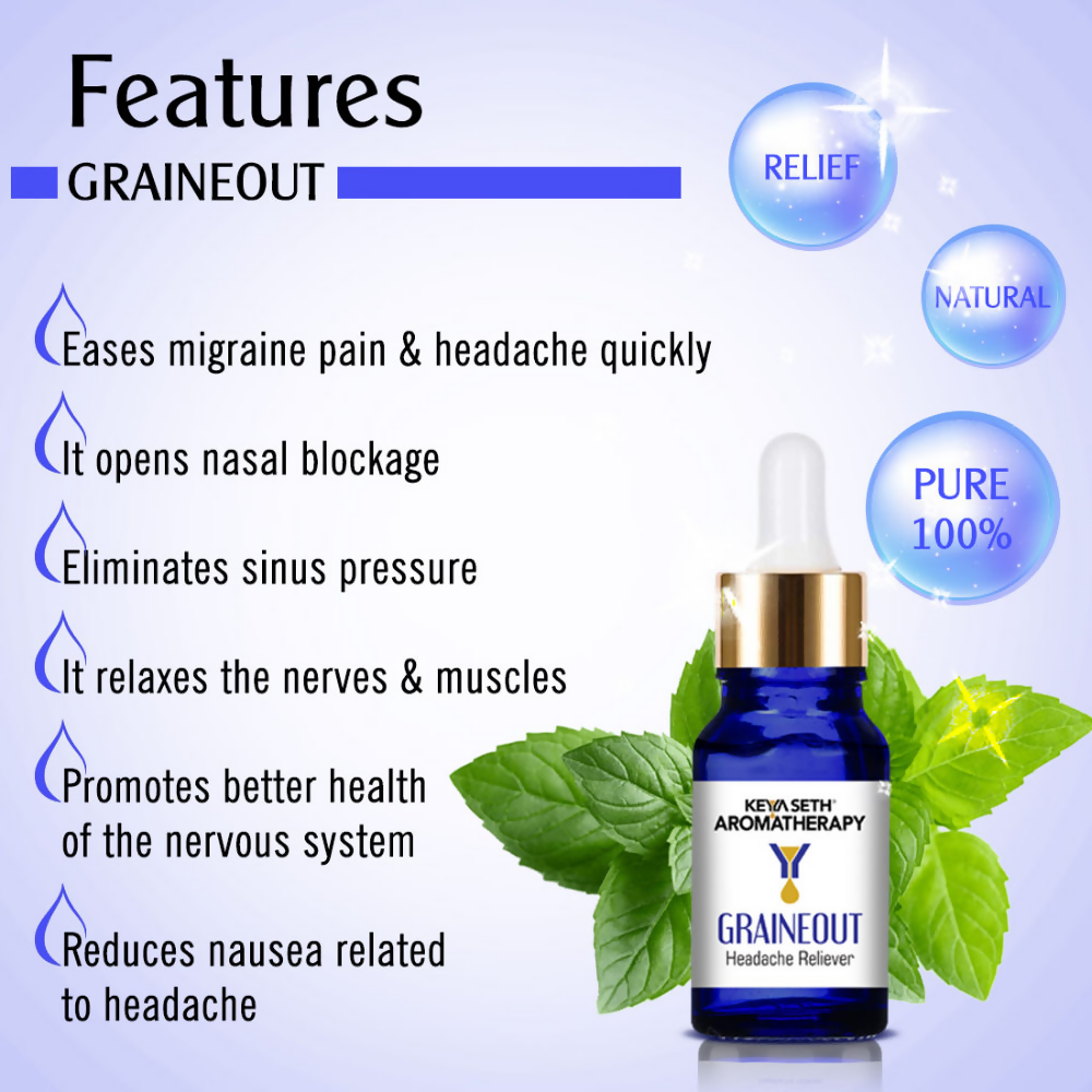 Keya Seth Aromatherapy Graine Out Natural Therapeutic Essential Oil