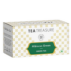 Tea Treasure Hibiscus Green Tea Bags - Distacart