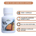 Hashmi Pharmacy Hard Rock Capsules are formulated with natural ingredients like Ashwagandha, Safed Musli, Gokshur, Gheekwar, and more. - Distacart