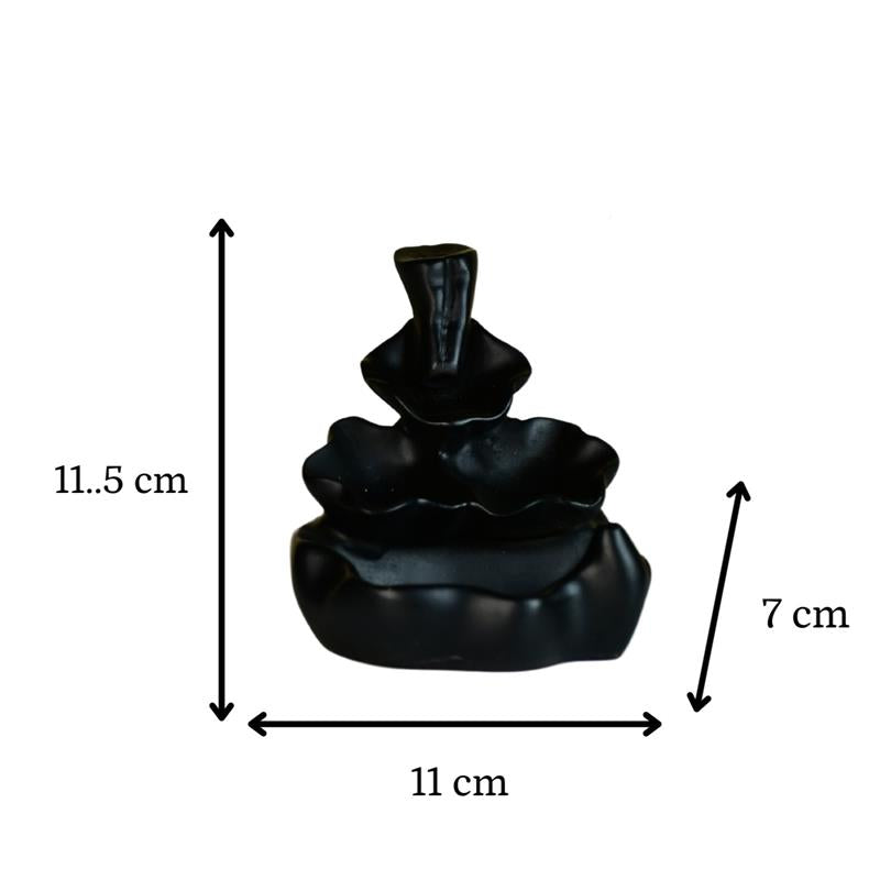Choti Resin Smoke Fountain by Sowpeace / Handcrafted Antique Home Decor Piece - Distacart