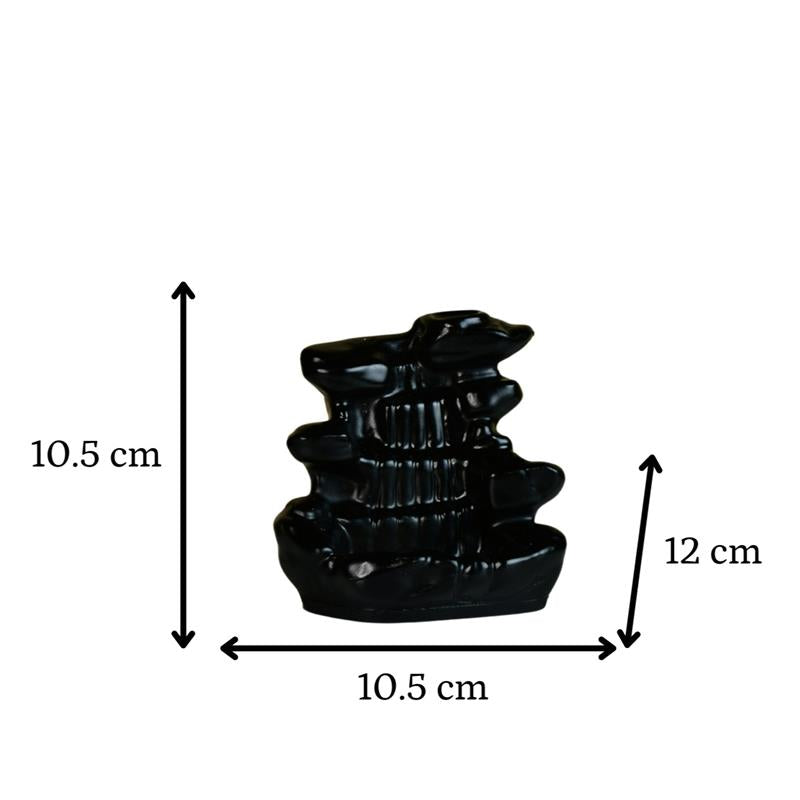 Design Smoke Fountain by Sowpeace / Beautiful Resin Showpiece for Home Decor - Distacart