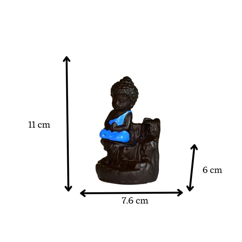Sowpeace Blue Buddha Smoke Decor - Distacart