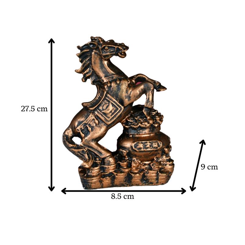 Sowpeace Resin Coin Horse Holder - Distacart