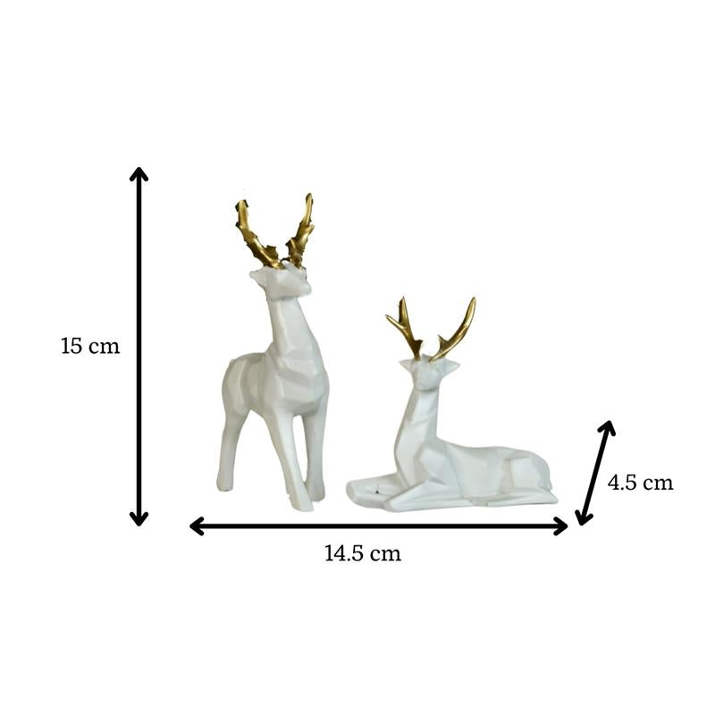 Sowpeace Resin Diamond Deer - Distacart