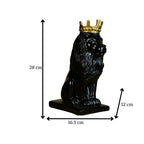 Sowpeace Black Lion Showpiece - Distacart