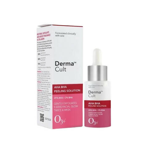 Professional O3+ Derma Cult 25% AHA + BHA 2% Peeling Solution Serum