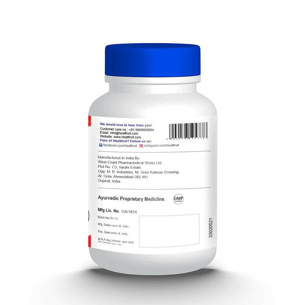 Healthvit Ashwagandha Capsules - Distacart