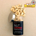 Sleek American Diamond Rakhi And Cashew Jar - Distacart