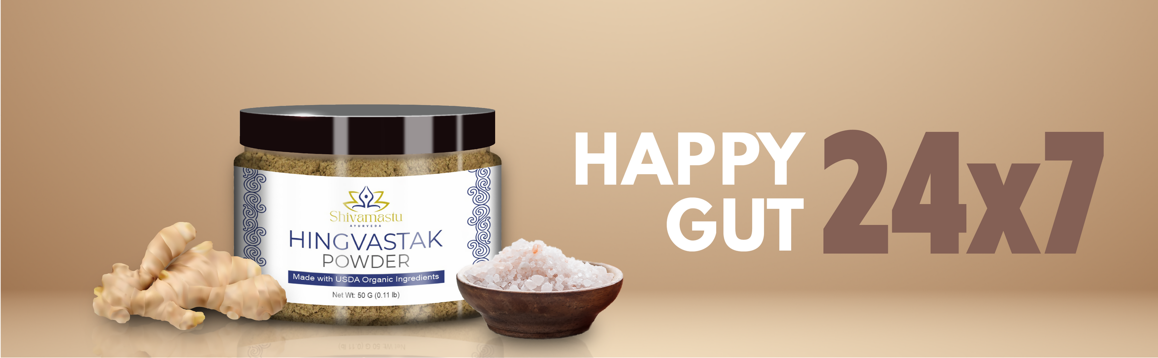 Shivamastu Ayurveda Hingvastak Powder - Distacart