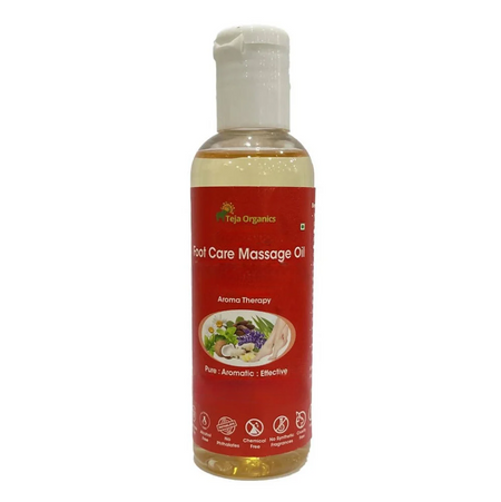 Teja Organics Foot Care Massage Oil