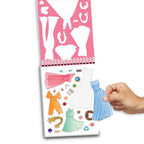 Dreamland Publications Style Studio Fashion Sketch Activity Book 1 for Girls Age 4-8 years - Distacart