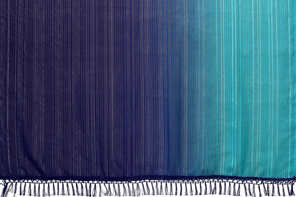 Vamika Georgette Sequence Work Rama & Blue Bollywood Style Saree