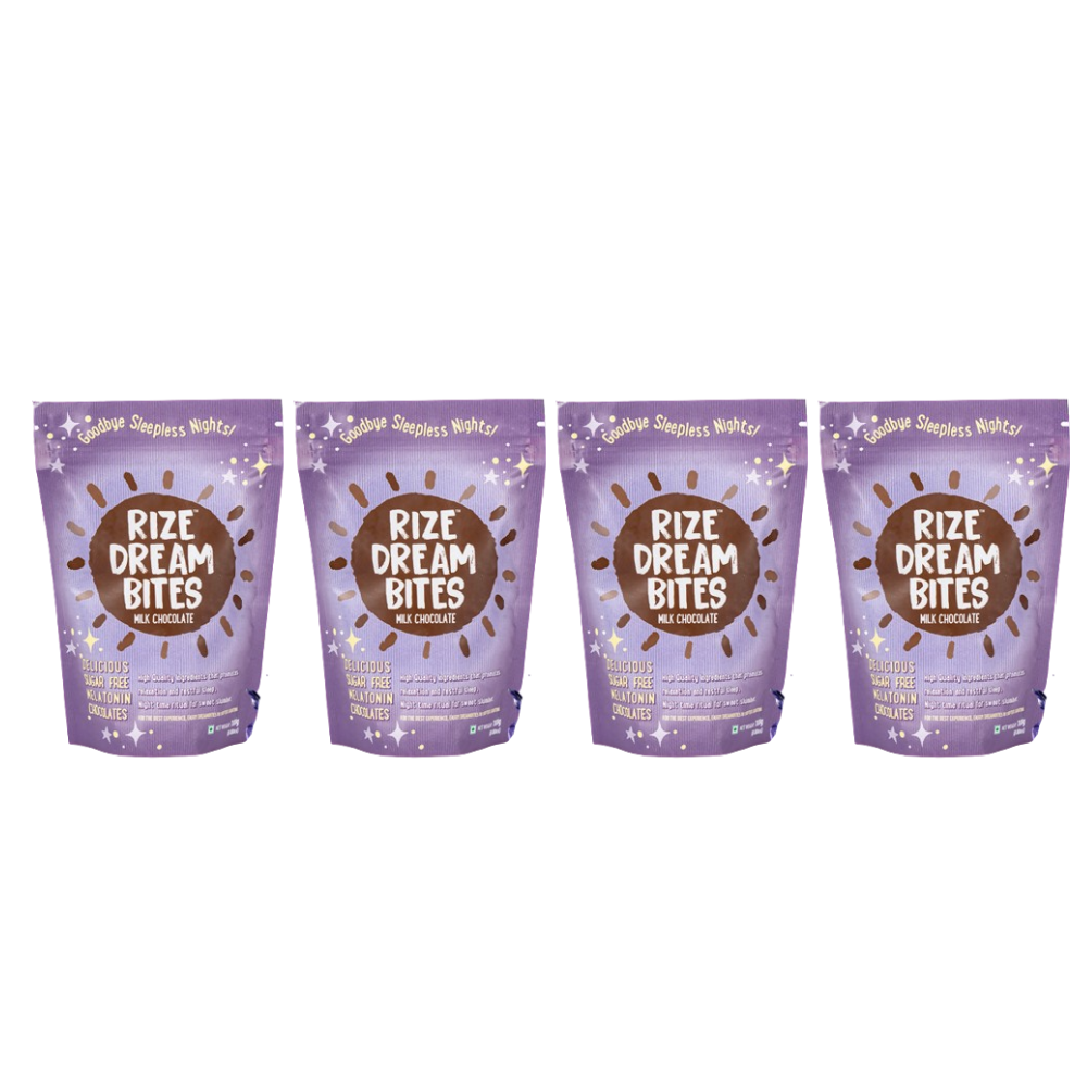 Rize Energy Bar Dream Bites - Milk Chocolate - Distacart
