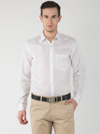 RIAG White Men's Full Sleeves White Shirt - Distacart