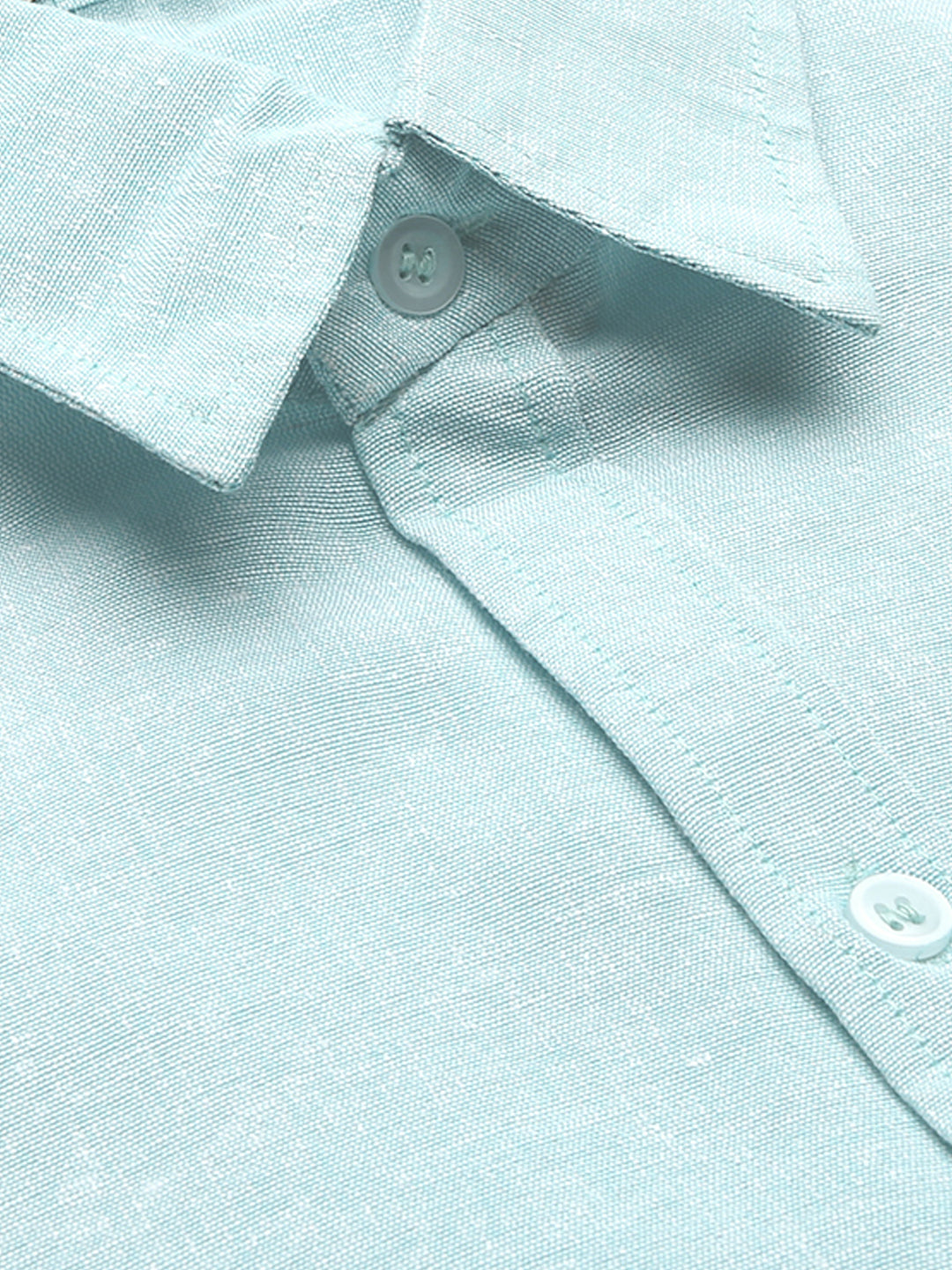 RIAG Light Blue Men's Full Sleeves Solid Shirt - Distacart