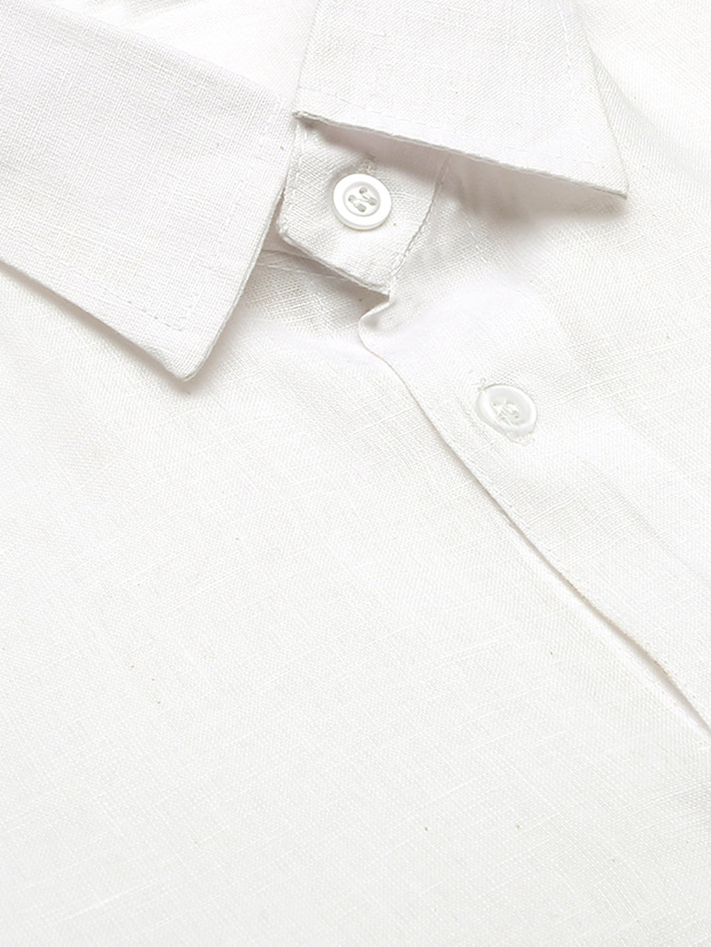 RIAG White Men's Full Sleeves Solid Shirt - Distacart