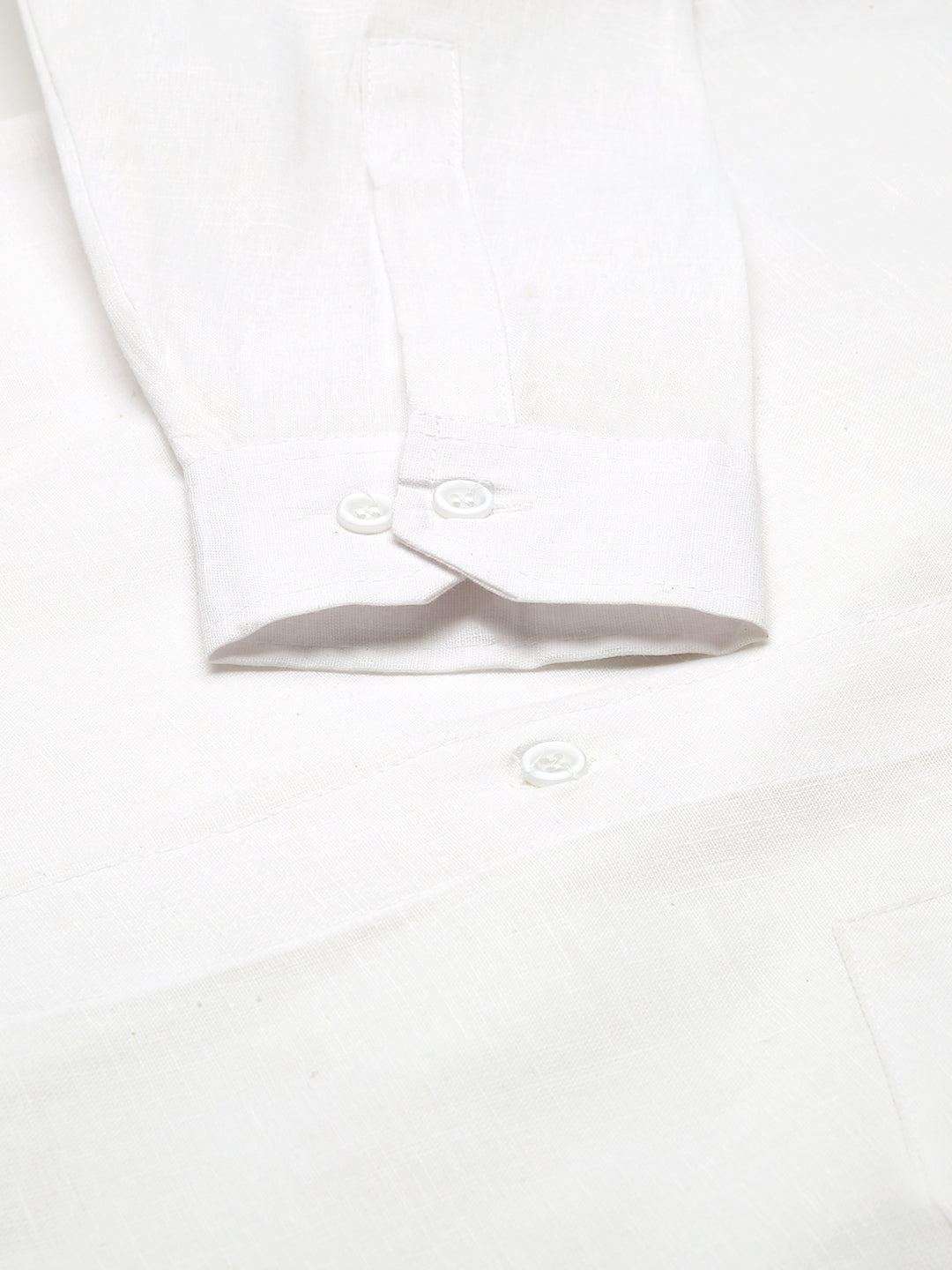 RIAG White Men's Full Sleeves Solid Shirt - Distacart