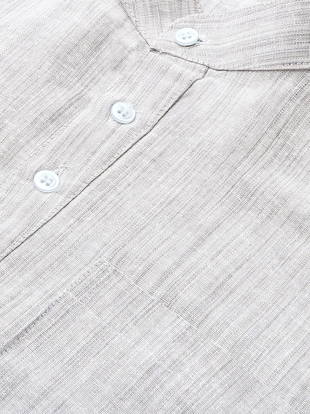 RIAG Men's Grey Cotton Long Ethnic Kurta - Distacart