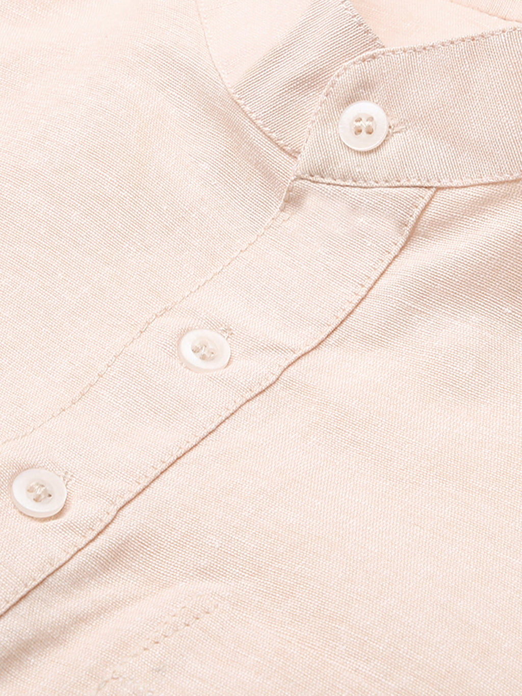 RIAG Men's Beige Cotton Short Ethnic Kurta - Distacart