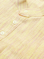 RIAG Men's Beige Cotton Long Ethnic Kurta - Distacart