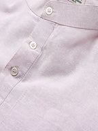 RIAG Men's Purple Cotton Short Ethnic Kurta - Distacart