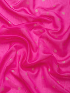 Ahalyaa Women's Traditional Semi Stitch Saree - Fuchsia