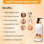 Gudvel Turmeric & Sandalwood Body Lotion