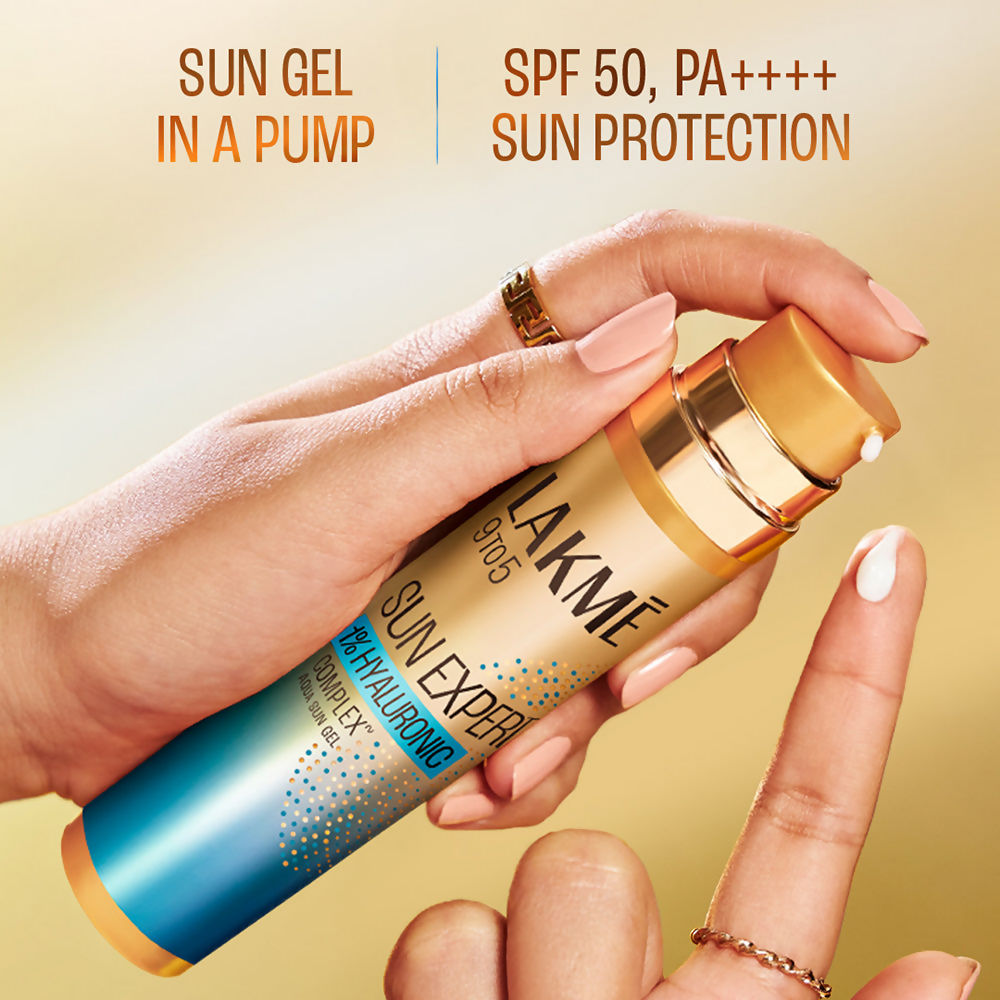 Lakme 9To5 Sun Expert 1% Hyaluronic Sunscreen, Spf 50 Pa+++