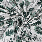 Rudra Bazaar Sea Green 210 TC Cotton Double King Bedsheet With 2 Pillow Covers - Distacart