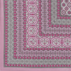 Rudra Bazaar Pink 210 TC Cotton Double King Bedsheet With 2 Pillow Covers - Distacart