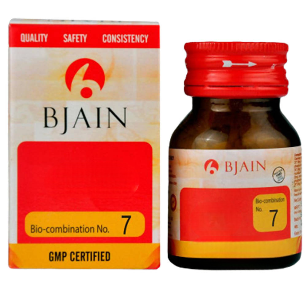 Bjain Homeopathy Bio Combination No.7 Tablet - Distacart