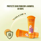 Lotus Herbals Safe Sun Invisible Matte Gel Sunscreen SPF 50 PA+++ - Distacart