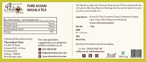 The Indian Chai - Pure Assam Masala Chai