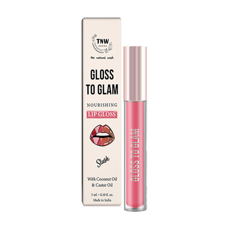 The Natural Wash Gloss To Glam Nourishing Lip Gloss - Slush