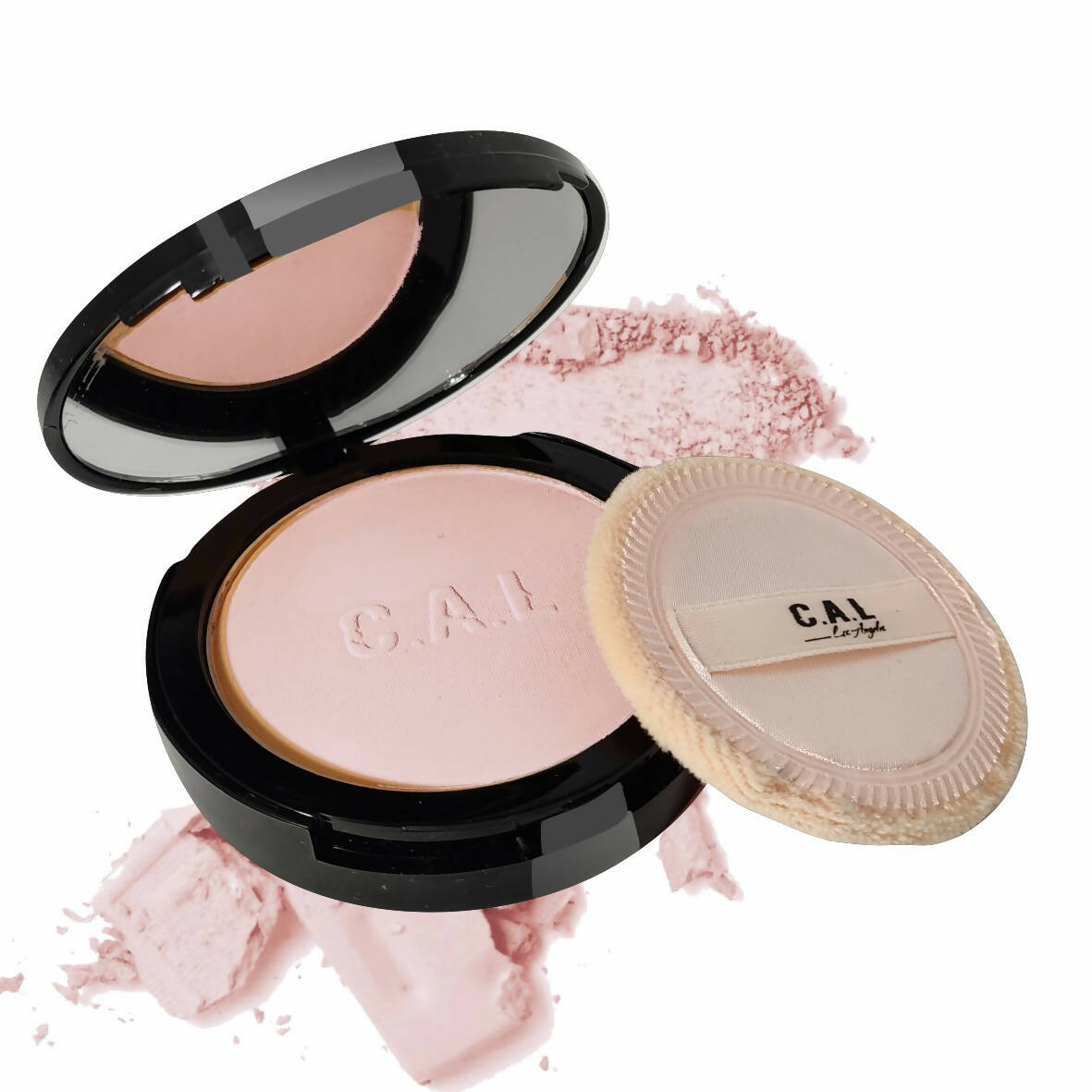 CAL Los Angeles Finish Up Matte Compact -Pink