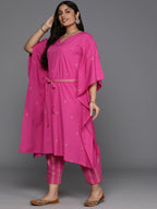 Ahalyaa Women's Traditional wear Kurta Set - Pink
