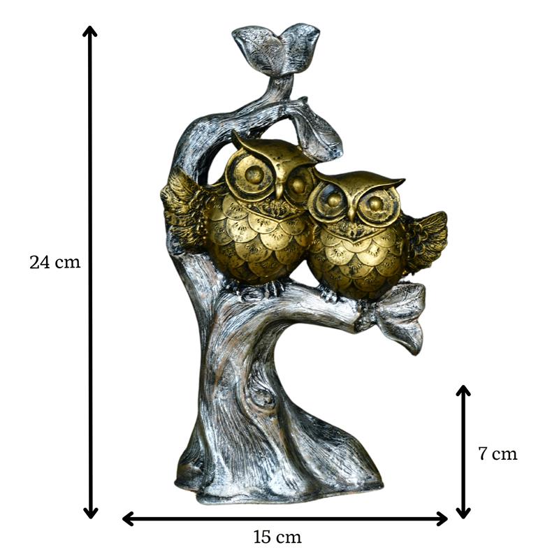 Sowpeace Resin Owl Branch - Distacart
