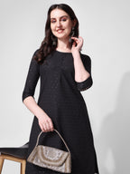 Embroidered Kurta With Pant, Multicolor - Hiral Fashion - Distacart