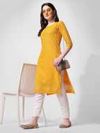 Embroidered Kurta With Pant, Multicolor - Hiral Fashion - Distacart