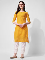 Embroidered Kurta With Pant, Multicolor - Hiral Fashion - Distacart