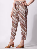 Nayra Cut Embroidered Kurta With Pant And Dupatta Set, Multicolor - Hiral Fashion - Distacart