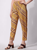 Nayra Cut Embroidered Kurta With Pant And Dupatta Set, Multicolor - Hiral Fashion - Distacart