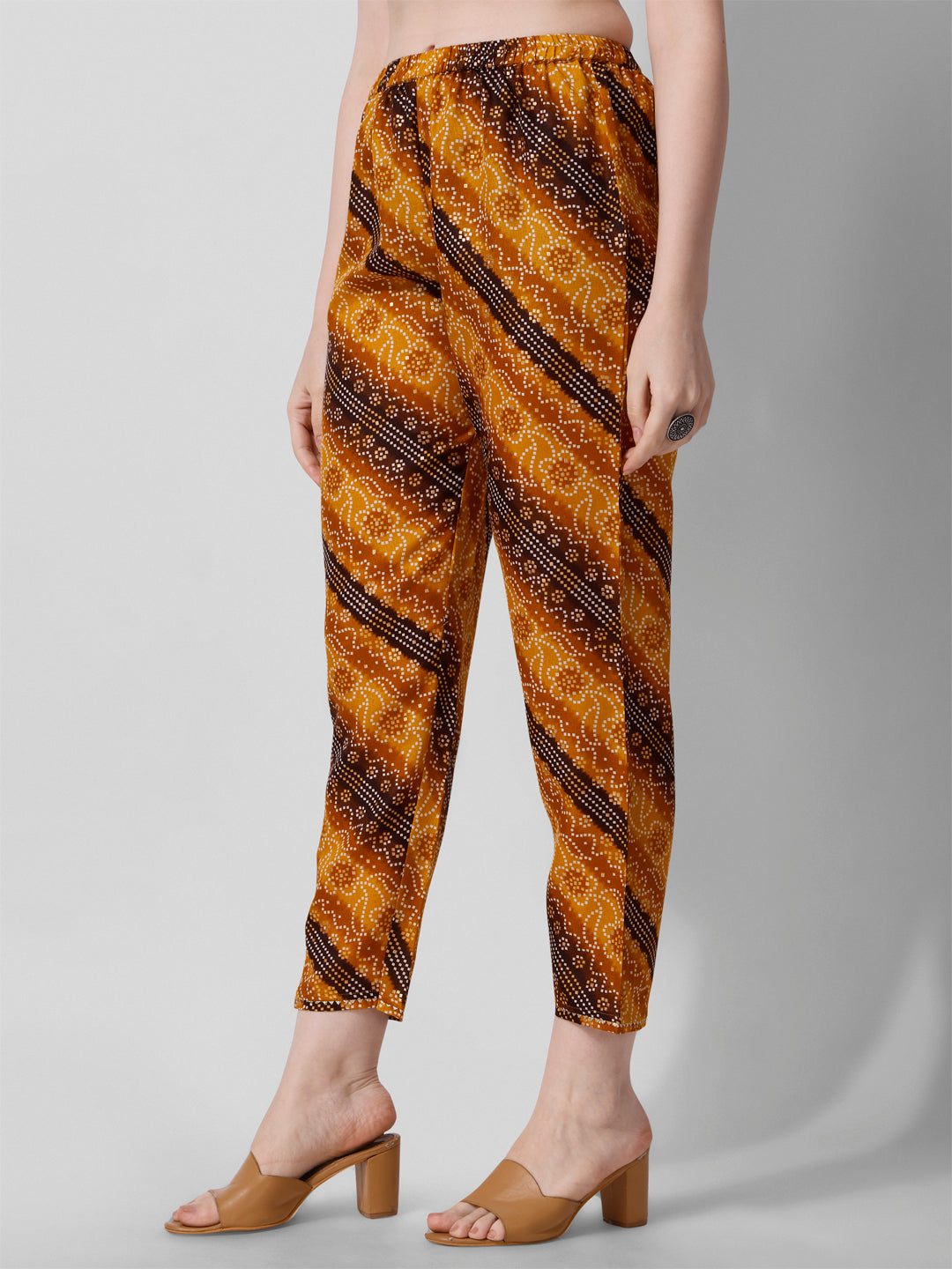 Embroidered & Printed Kurta With Pant And Dupatta Set, Multicolor - Hiral Fashion - Distacart