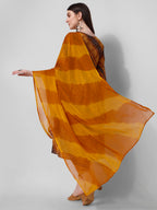 Embroidered & Printed Kurta With Pant And Dupatta Set, Multicolor - Hiral Fashion - Distacart