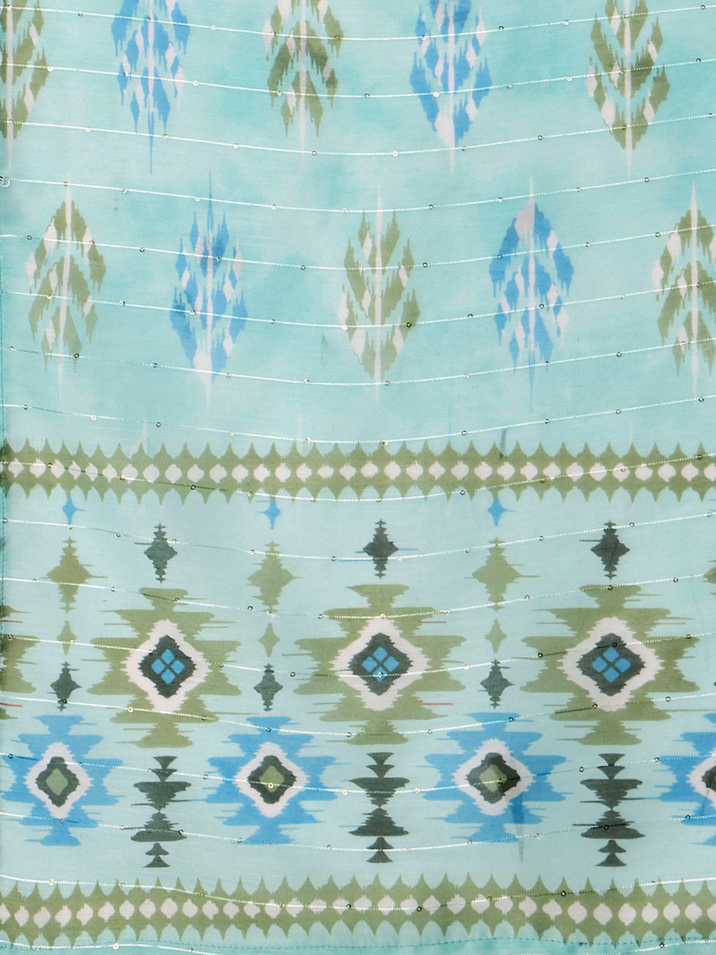 Printed And Embroidered Kurta With Pant And Dupatta Set, Multicolor - Hiral Fashion - Distacart