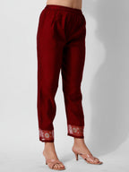 Embroidered Kurta With Pant And Printed Dupattaset, Multicolor - Hiral Fashion - Distacart