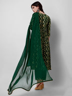 Nayra Cut Printed And Embroidered Kurta With Pant & Dupatta Set, Multicolor - Hiral Fashion - Distacart