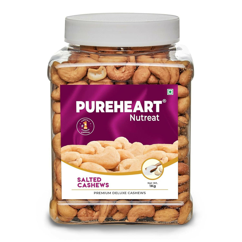 Pureheart Nutreat Roasted Salted Cashews - Distacart